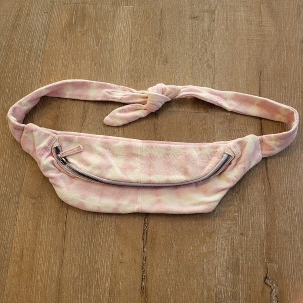 RVCA Pink Cloth Fanny Pack